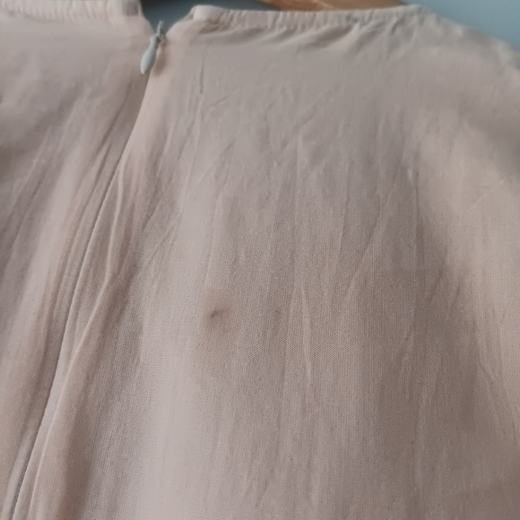 Anna Cate Isabelle Ombre Eyelet Button Front Puff Sleeve Mini Dress NWT XS - Picture 7 of 10